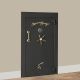 Amsec VD8030BF Vault Door, Brass, Granite, Electronic Lock