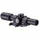Barska AC13326 SWAT-AR Tactical Rifle Scope, Front View