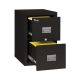 Fireking Patriot 2P1825-C Letter/Legal 1 Hour Fire Rated File Cabinet - Parchment