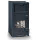 Hollon FD-2714K B-Rated Boltable Depository Safe, Dual Custody Key
