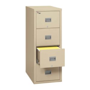 Fireking Patriot 4P2131-C Legal 1 Hour Fire Rated File Cabinet  - Black