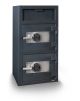 Hollon FDD-4020EE B-Rated 2 Door Depository Safe, Electronic Locks