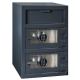 Hollon FDD-3020EE B-Rated 2 Door Depository Safe, Electronic Locks