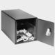 PermaVault PV-27-K In-Room Safe Deposit Box w/ Dual Custody Key Lock