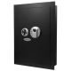 Barska AX12038 Biometric Wall Safe with 2 Removable Shelves