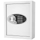 Barska AX12658 48 Key Cabinet Digital Keypad Wall Safe (White)