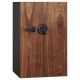 DBAUM Fingerprint Lock Luxury Fire Resistant Safe with Walnut Door