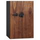 DBAUM Fingerprint Lock Luxury Fire Resistant Safe with Walnut Door