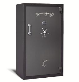 Amsec BFX7240 UL Rated RSC Burglar/2 Hour Fire Long Gun Safe, Chrome ...