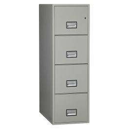 Phoenix LTR4W31 Vertical 31 inch 4-Drawer Fire Resistant File Cabinet